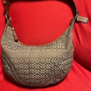 Authentic small C signature Coach Purse